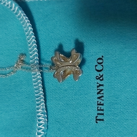 Tiffany & Co. Cross Necklace Silver 925 - Picture 7 of 7